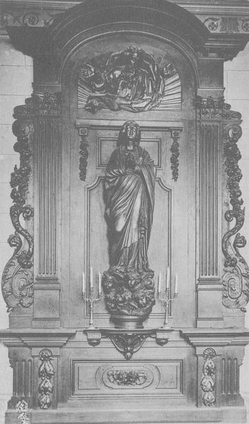 statue : la Vierge, vue générale - © Ministère de la Culture (France), Médiathèque du patrimoine et de la photographie (objets mobiliers), tous droits réservés