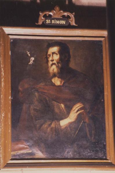 tableau : saint Simon, vue générale