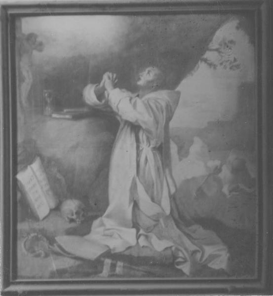 tableau : saint Bruno en extase, vue générale