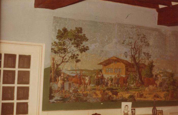 garniture architecturale, vue partielle