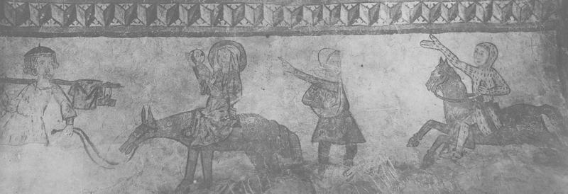 peintures monumentales : scènes de l'Ancien et du Nouveau Testaments, détail