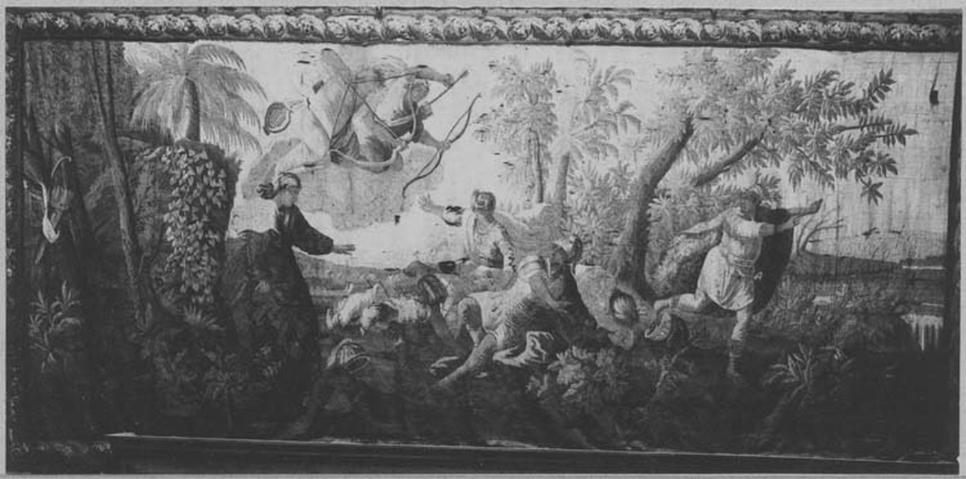 pièce murale : Apollon et Diane tuant les fils de Niobé - © Ministère de la Culture (France), Médiathèque du patrimoine et de la photographie, diffusion RMN-GP