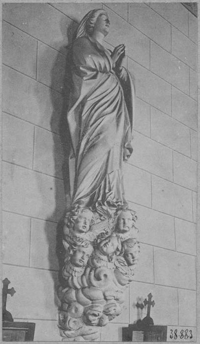 statue : La Vierge - © Ministère de la Culture (France), Médiathèque du patrimoine et de la photographie, diffusion RMN-GP