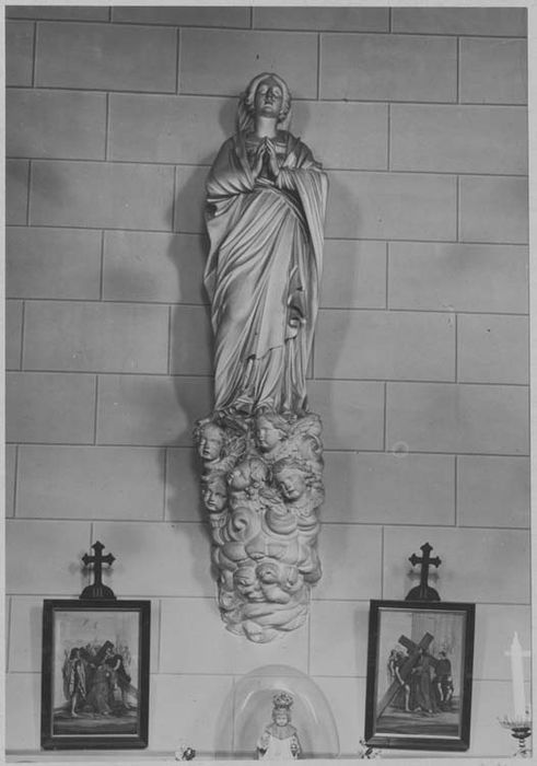 statue : La Vierge - © Ministère de la Culture (France), Médiathèque du patrimoine et de la photographie, diffusion RMN-GP