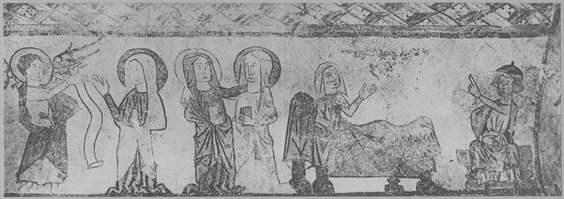 peintures monumentales : Scènes de l'Ancien et du Nouveau Testaments
