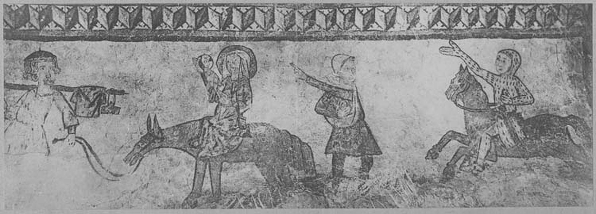 peintures monumentales : Scènes de l'Ancien et du Nouveau Testaments