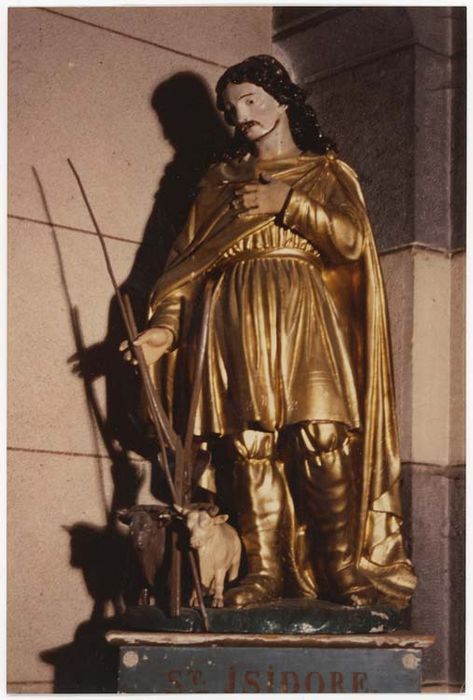 groupe sculpté : Saint Isidore - © Ministère de la Culture (France), Médiathèque du patrimoine et de la photographie, diffusion GrandPalaisRmn Photo