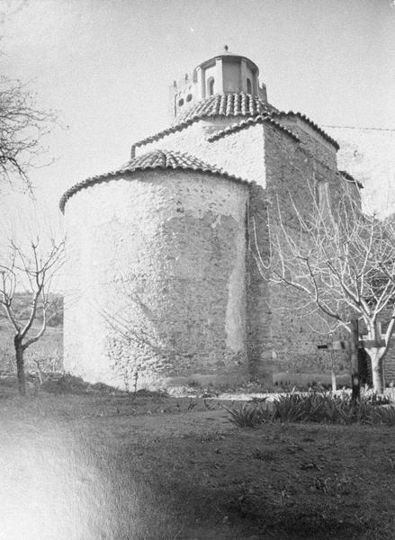 Eglise abbatiale : chapelle à coupole, côté nord-est