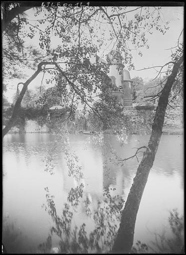 Vue entre les arbres