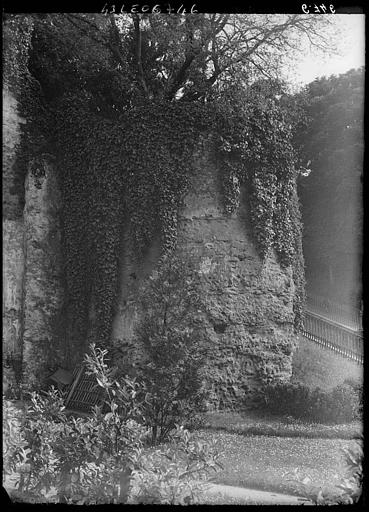 Tour de l'enceinte gallo-romaine, le mur