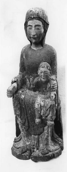groupe sculpté : Vierge en majesté - © Ministère de la Culture (France), Médiathèque du patrimoine et de la photographie (objets mobiliers), tous droits réservés