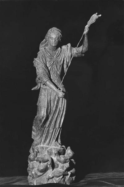 statue : sainte Bonnette - © Ministère de la Culture (France), Médiathèque du patrimoine et de la photographie (objets mobiliers), tous droits réservés
