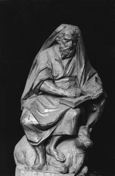 statuette : saint Luc Evangéliste - © Ministère de la Culture (France), Médiathèque du patrimoine et de la photographie (objets mobiliers), tous droits réservés