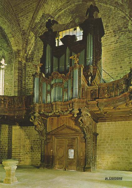 Orgue de tribune : partie instrumentale de l'orgue