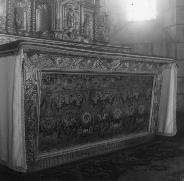 autel, tabernacle, retable, détail