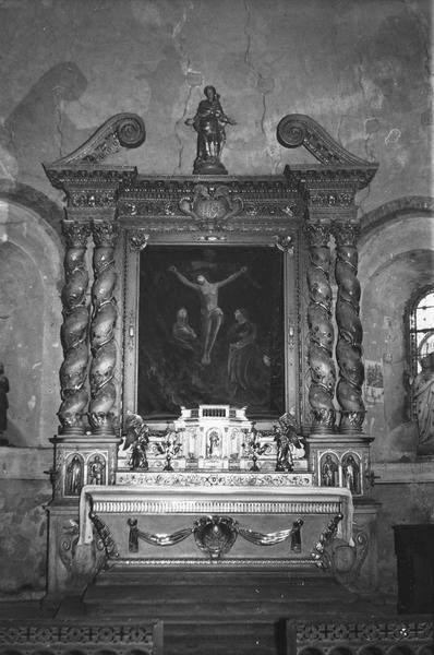 autel, tabernacle, retable, vue ensemble du maître-autel - © Ministère de la Culture (France), Médiathèque du patrimoine et de la photographie (objets mobiliers), tous droits réservés