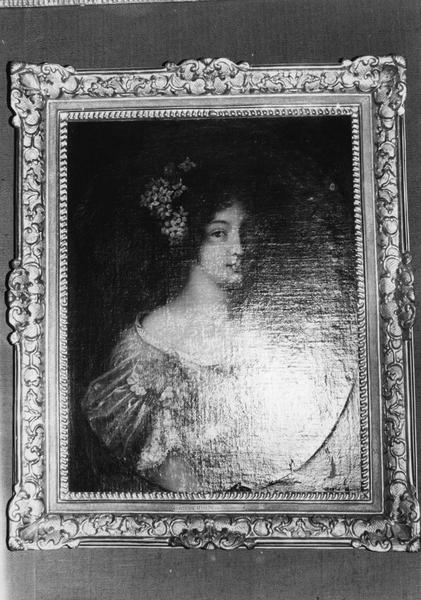 tableau : portrait d'une des soeurs Mancini, nièce de Mazarin - © Ministère de la Culture (France), Médiathèque du patrimoine et de la photographie (objets mobiliers), tous droits réservés