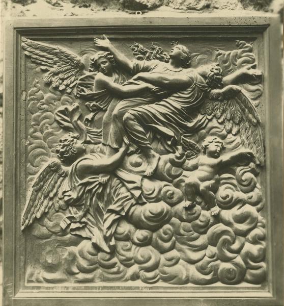 bas-relief : le Ravissement de sainte Madeleine