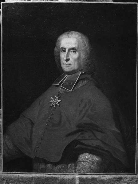 tableau : portrait du cardinal de Tencin