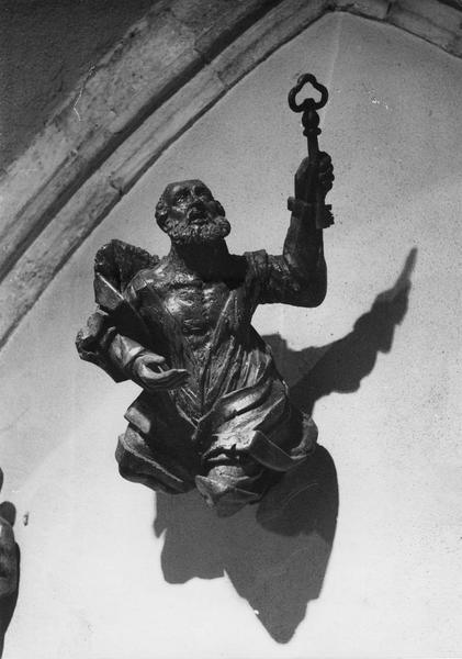statue (demi-nature) : saint Pierre - © Ministère de la Culture (France), Médiathèque du patrimoine et de la photographie (objets mobiliers), tous droits réservés