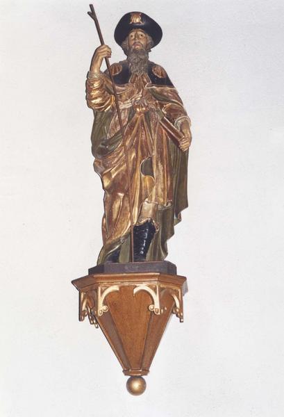 ronde-bosse : Saint Jacques, patron de l'église