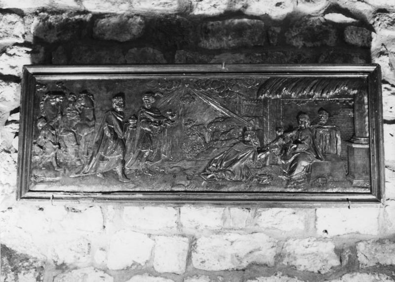 Bas-relief : l'Adoration des Mages