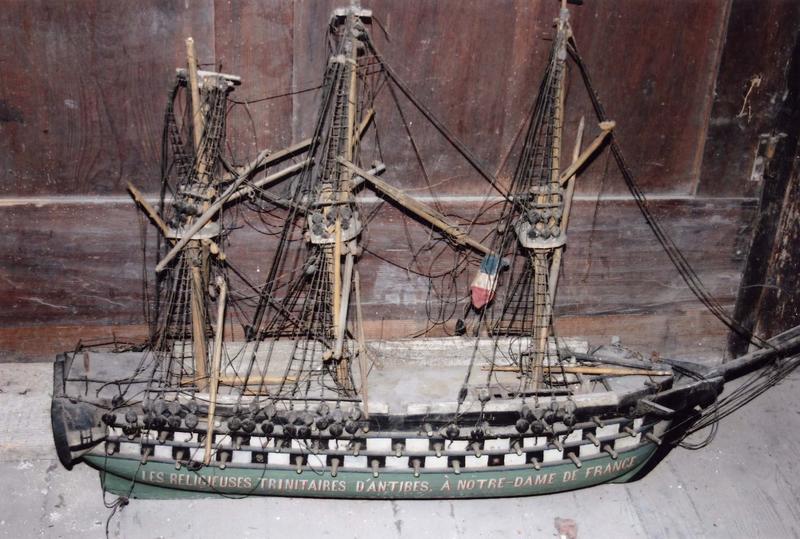 maquette de bateau (ex-voto) : St-Joseph, vue générale