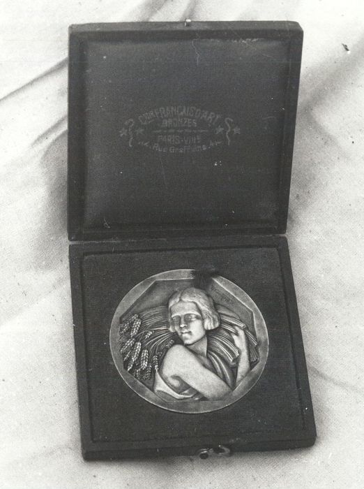 médaille et son étui - © Ministère de la Culture (France), Médiathèque du patrimoine et de la photographie, diffusion RMN-GP
