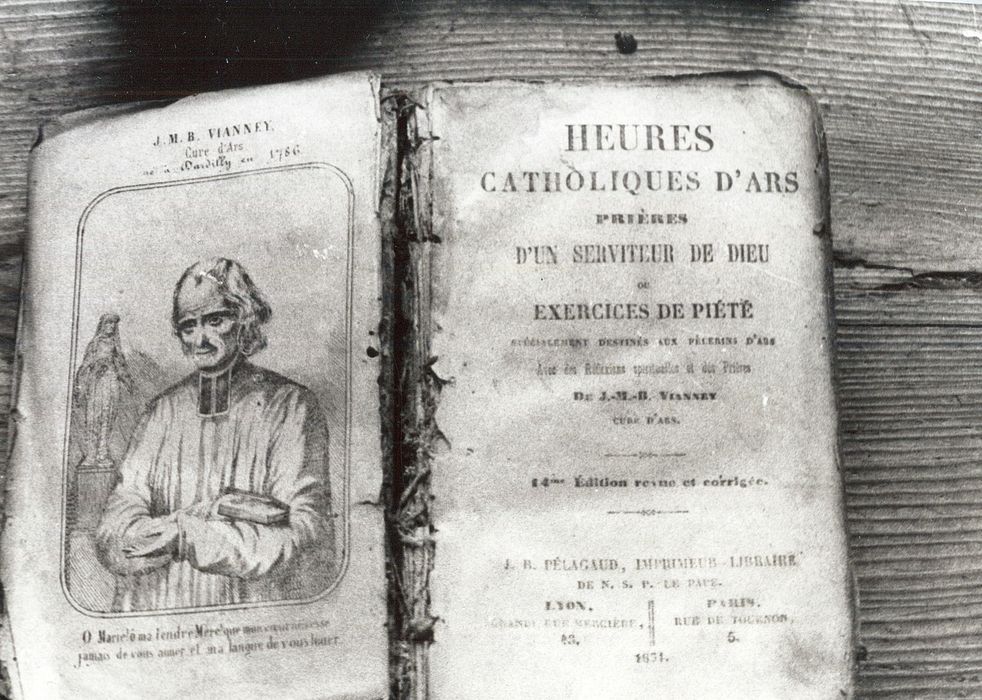livre de prières : Heures catholiques d'Ars ou Exercices de piété - © Ministère de la Culture (France), Médiathèque du patrimoine et de la photographie, diffusion RMN-GP