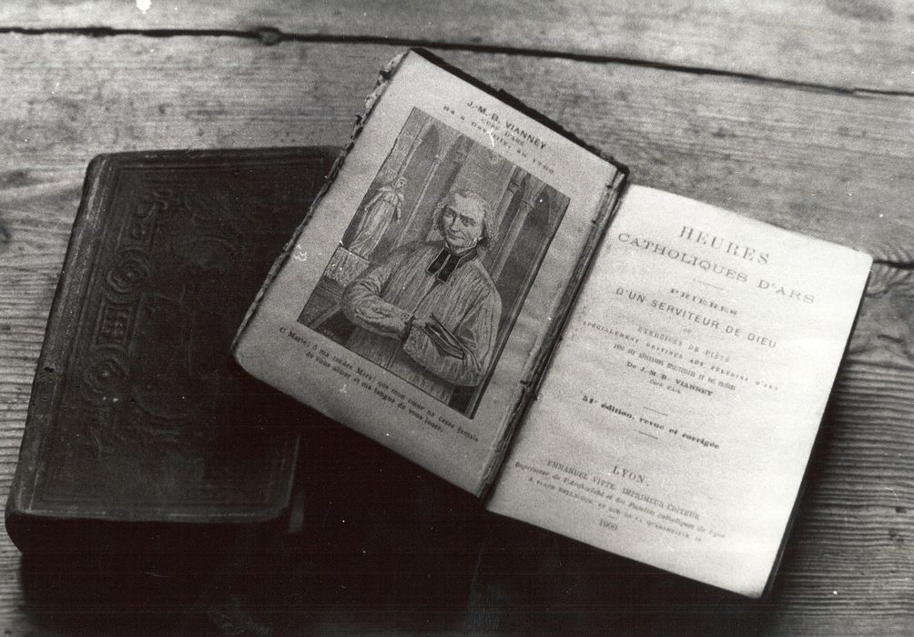livre de prières : Heures catholiques d'Ars ou Exercices de piété - © Ministère de la Culture (France), Médiathèque du patrimoine et de la photographie, diffusion RMN-GP