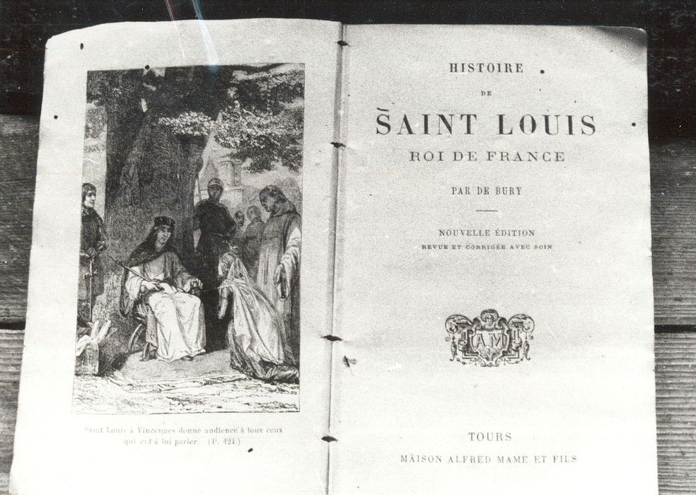 livre : Histoire de Saint Louis, roi de France - © Ministère de la Culture (France), Médiathèque du patrimoine et de la photographie, diffusion RMN-GP