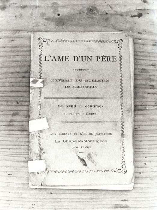 livre : L'Ame d'un Père, Extrait du Bulletin de Juillet 1889 - © Ministère de la Culture (France), Médiathèque du patrimoine et de la photographie, diffusion RMN-GP