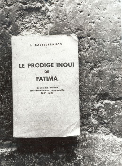 livre : Le Prodige inouï de Fatima, deuxième édition - © Ministère de la Culture (France), Médiathèque du patrimoine et de la photographie, diffusion RMN-GP