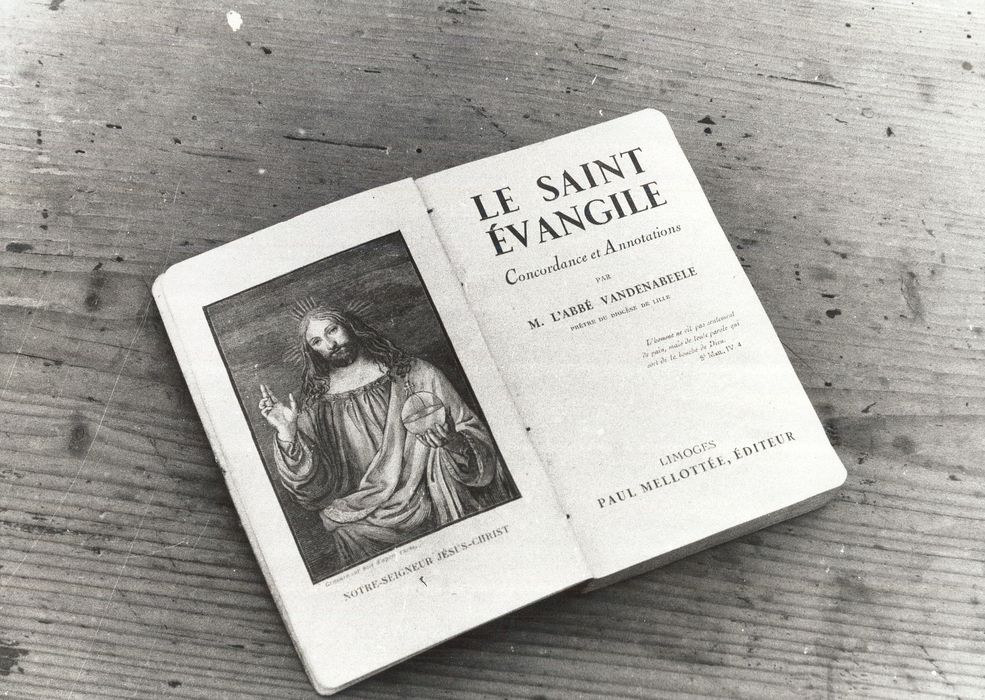 livre : Le Saint Evangile - © Ministère de la Culture (France), Médiathèque du patrimoine et de la photographie, diffusion RMN-GP