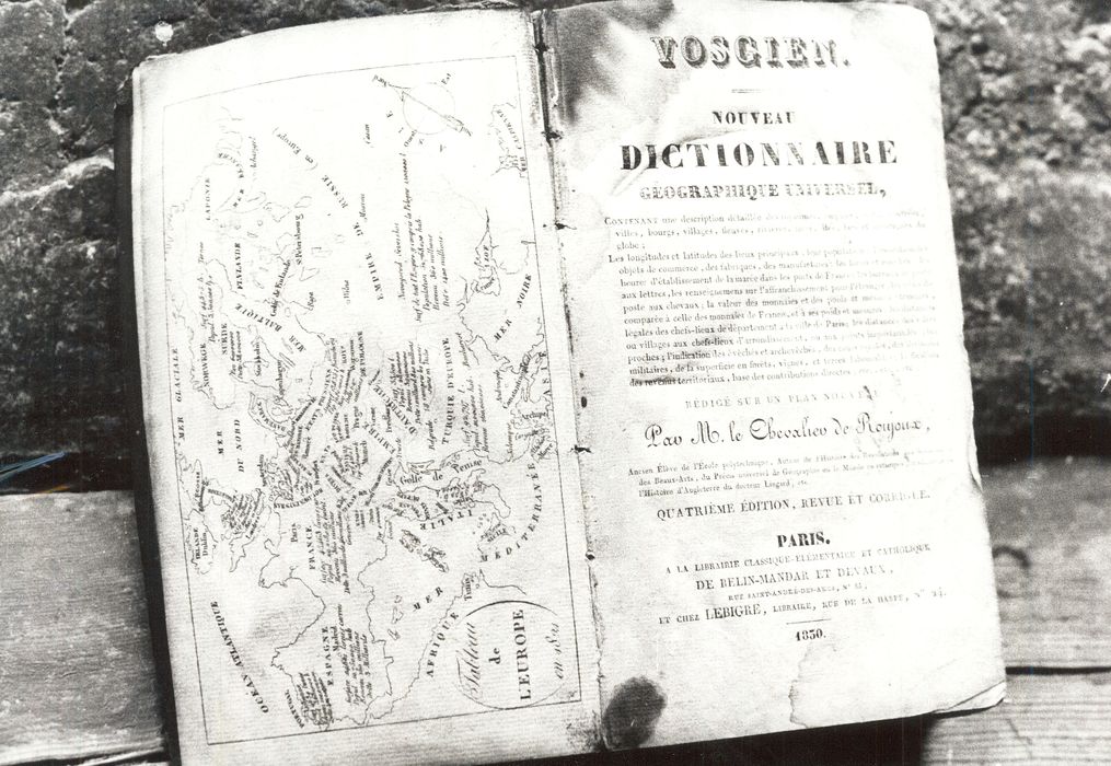 livre : Vosgien, Nouveau Dictionnaire géographique universel - © Ministère de la Culture (France), Médiathèque du patrimoine et de la photographie, diffusion RMN-GP