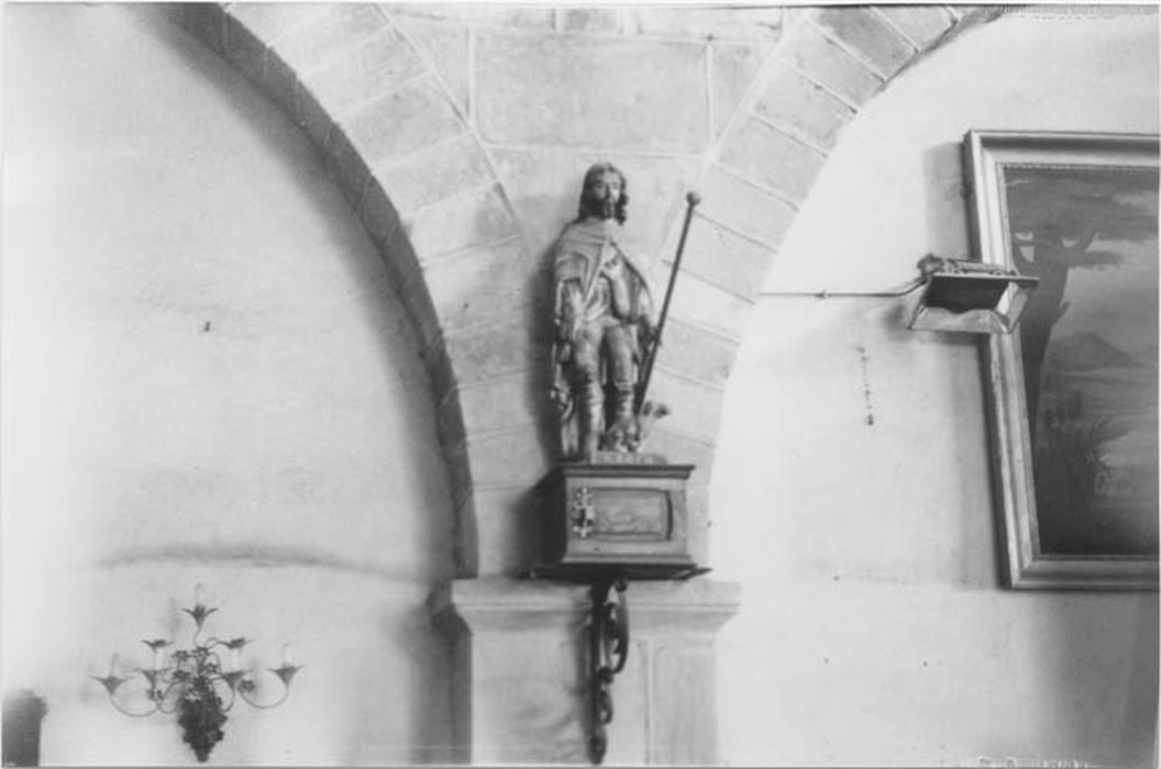 statue : Saint Roch 