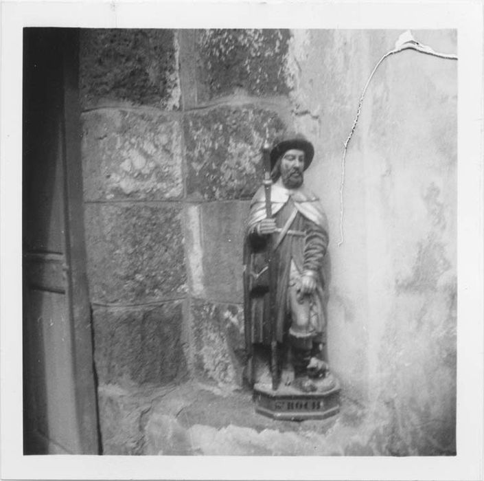 statue : Saint Roch 