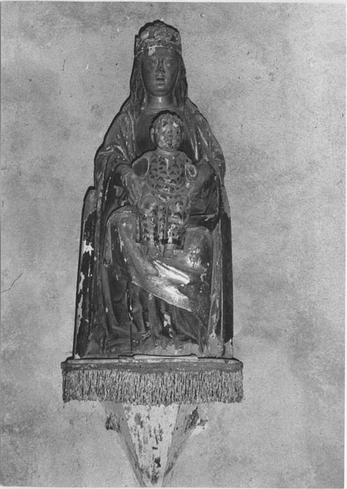 statue : Vierge en majesté