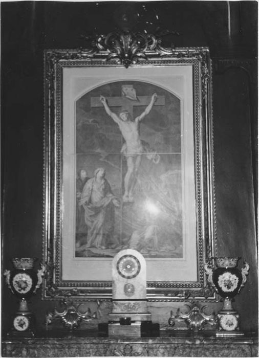 estampe et son cadre : Crucifixion - © Ministère de la Culture (France), Médiathèque du patrimoine et de la photographie, Tous droits réservés