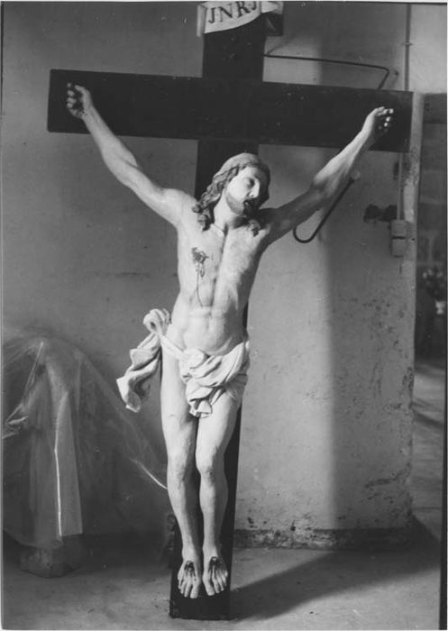 statue : Christ en croix - © Ministère de la Culture (France), Médiathèque du patrimoine et de la photographie, Tous droits réservés
