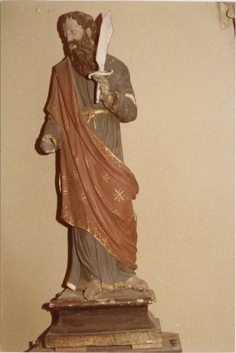 statue : Saint Barthélémy