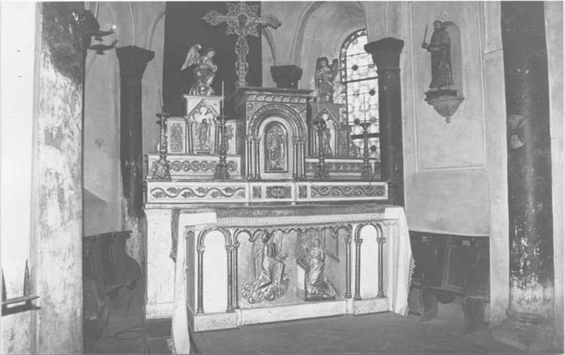 autel (maître-autel) et tabernacle