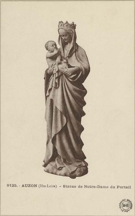 statue : Vierge à l'Enfant dite Notre-Dame du portail