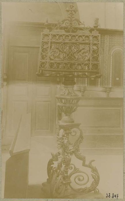 lutrin - © Ministère de la Culture (France), Médiathèque du patrimoine et de la photographie, diffusion RMN-GP