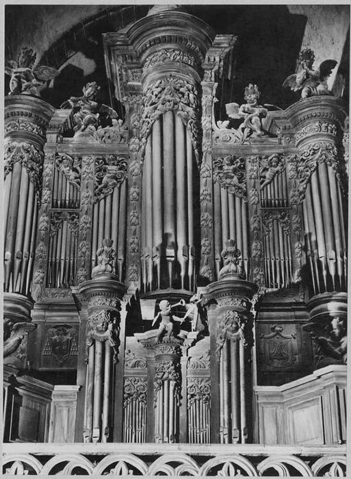 orgue de tribune : buffet, partie instrumentale