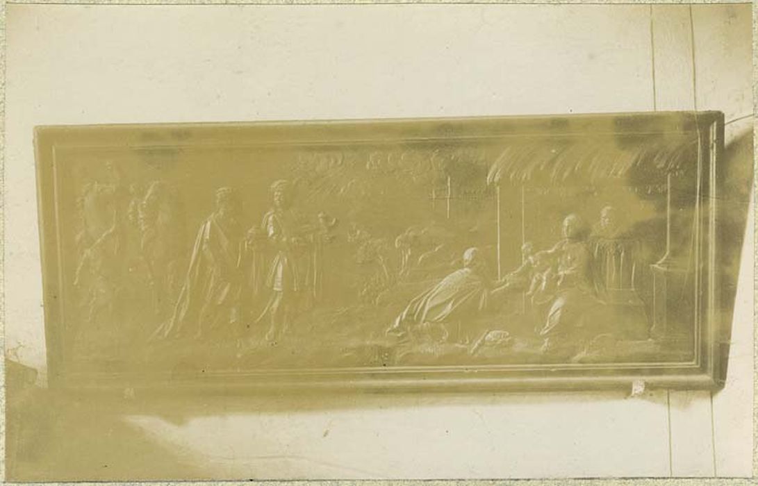 bas-relief : l'Adoration des Mages