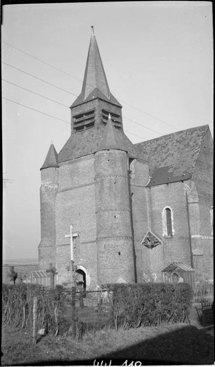 Clocher à l'ouest