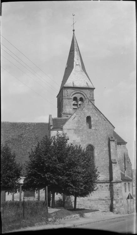 Clocher et transept