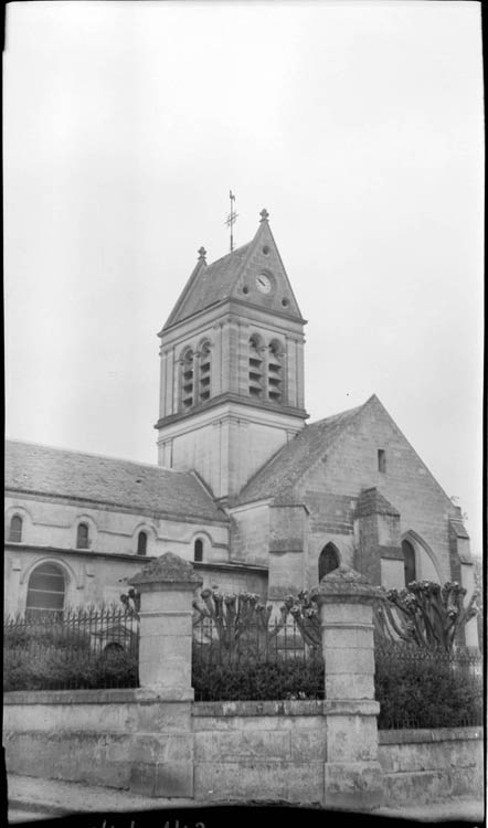 Clocher, nef et transept