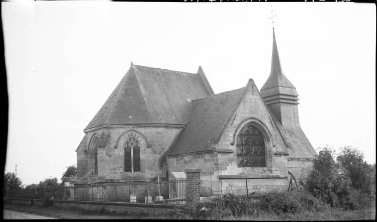 Vue d'ensemble, côté choeur